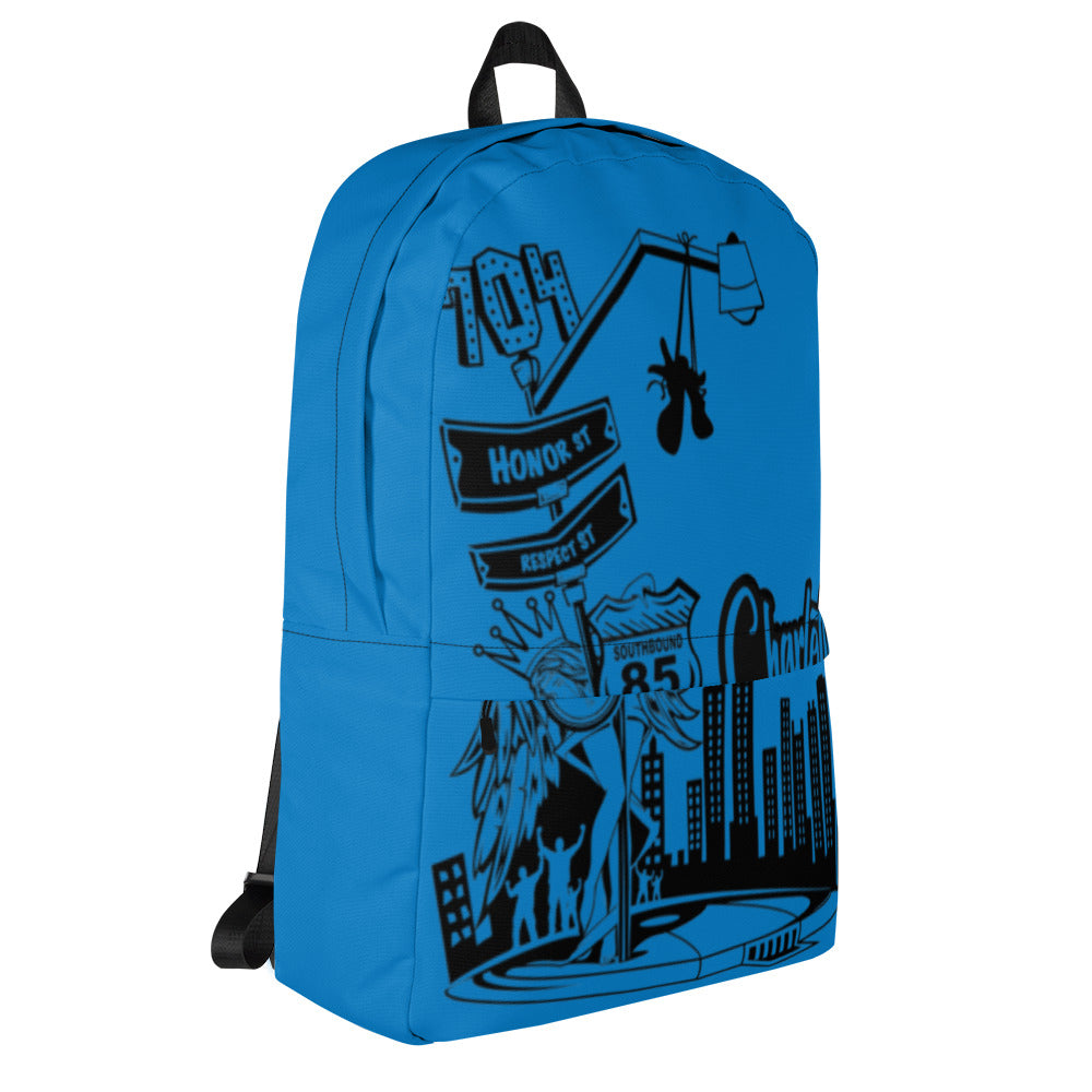Blue Clt Backpack