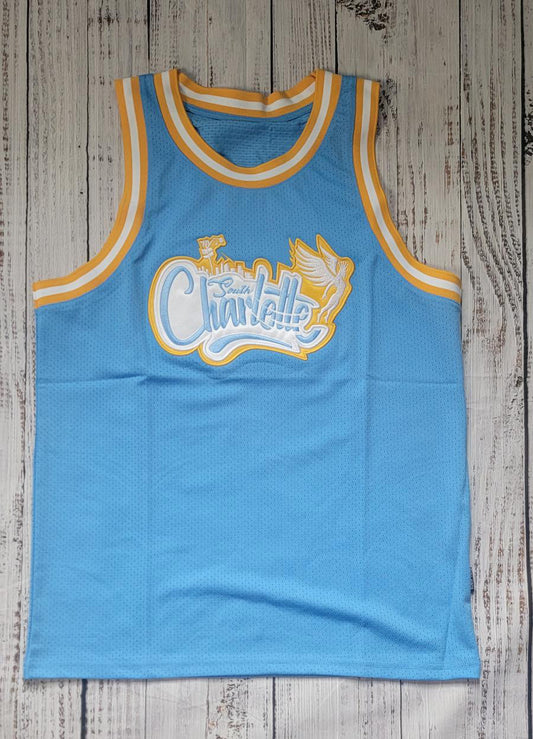 Clt Embroidered Basketball Jersey