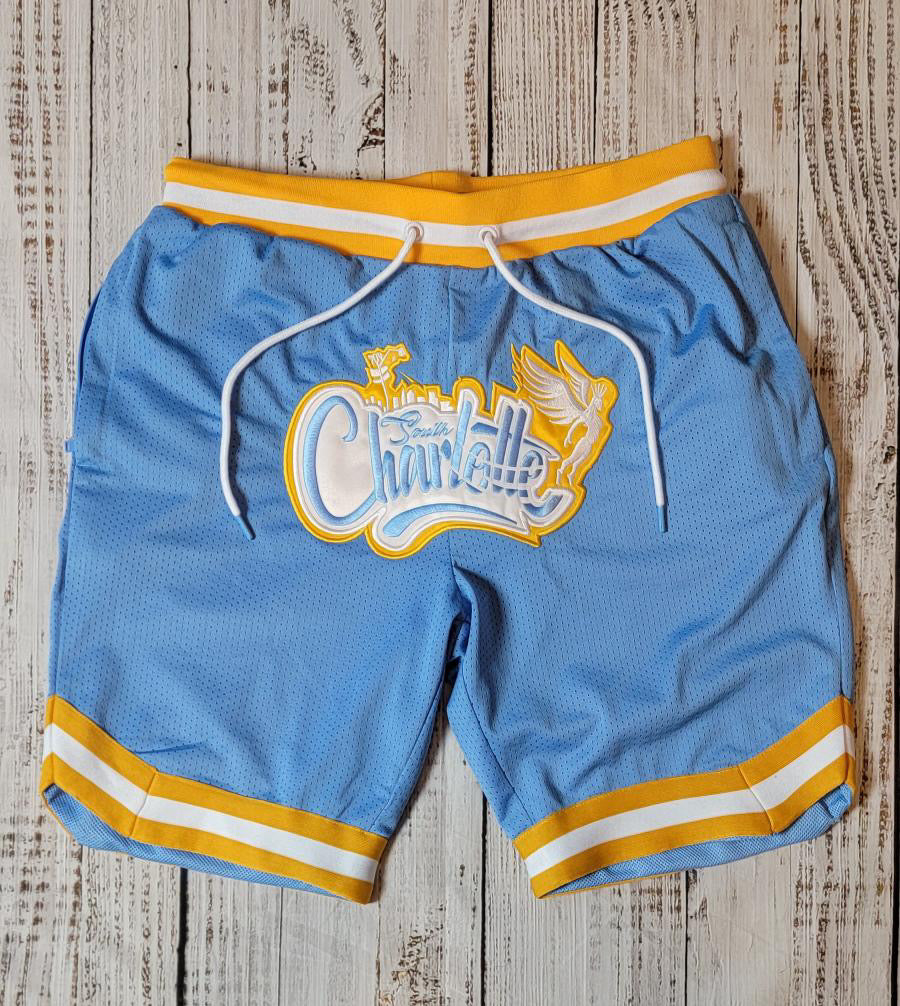 Clt Embroidered Basketball Shorts