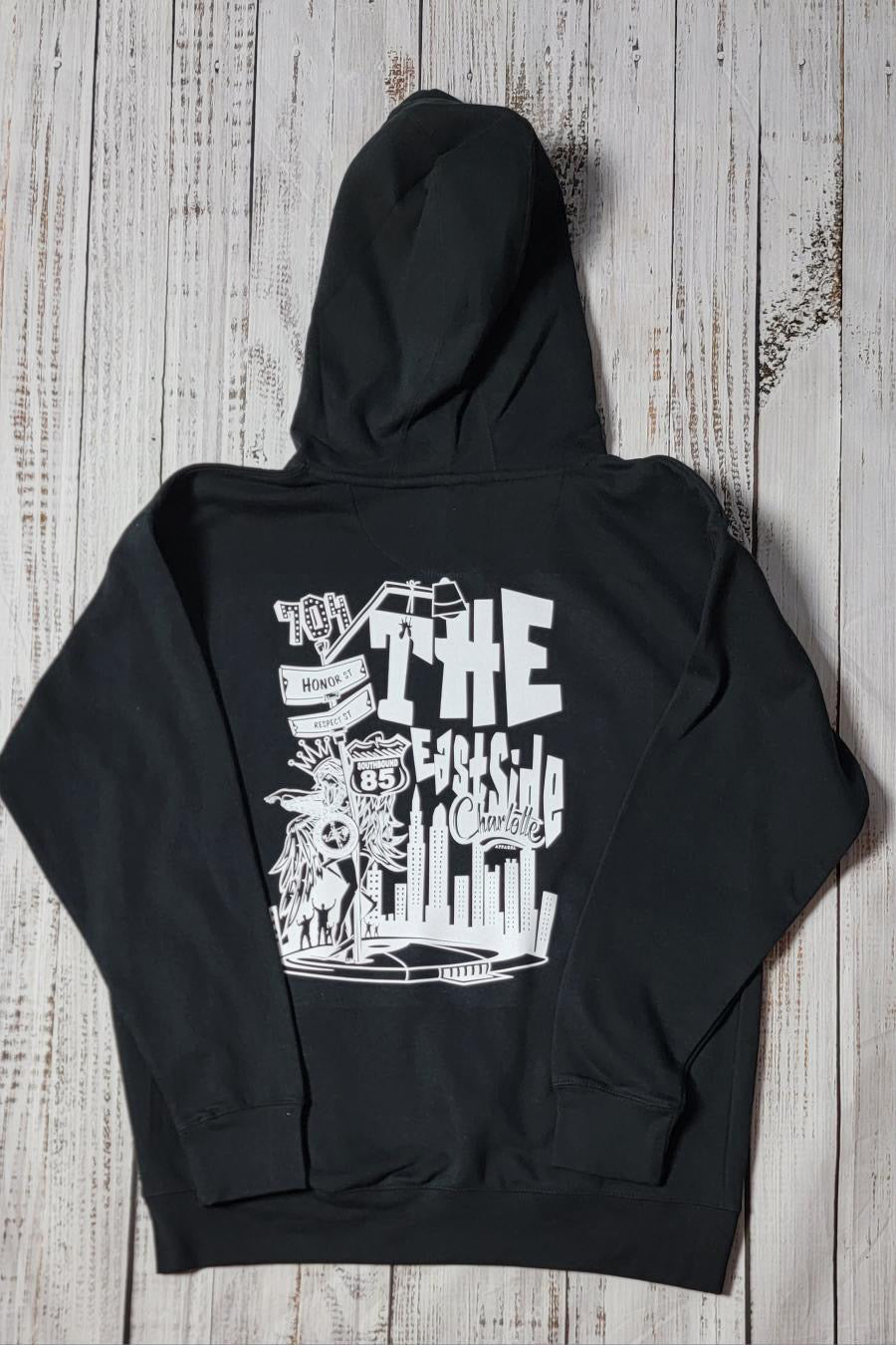 CLT PRINTED HOODIE (FRONT AND BACK)