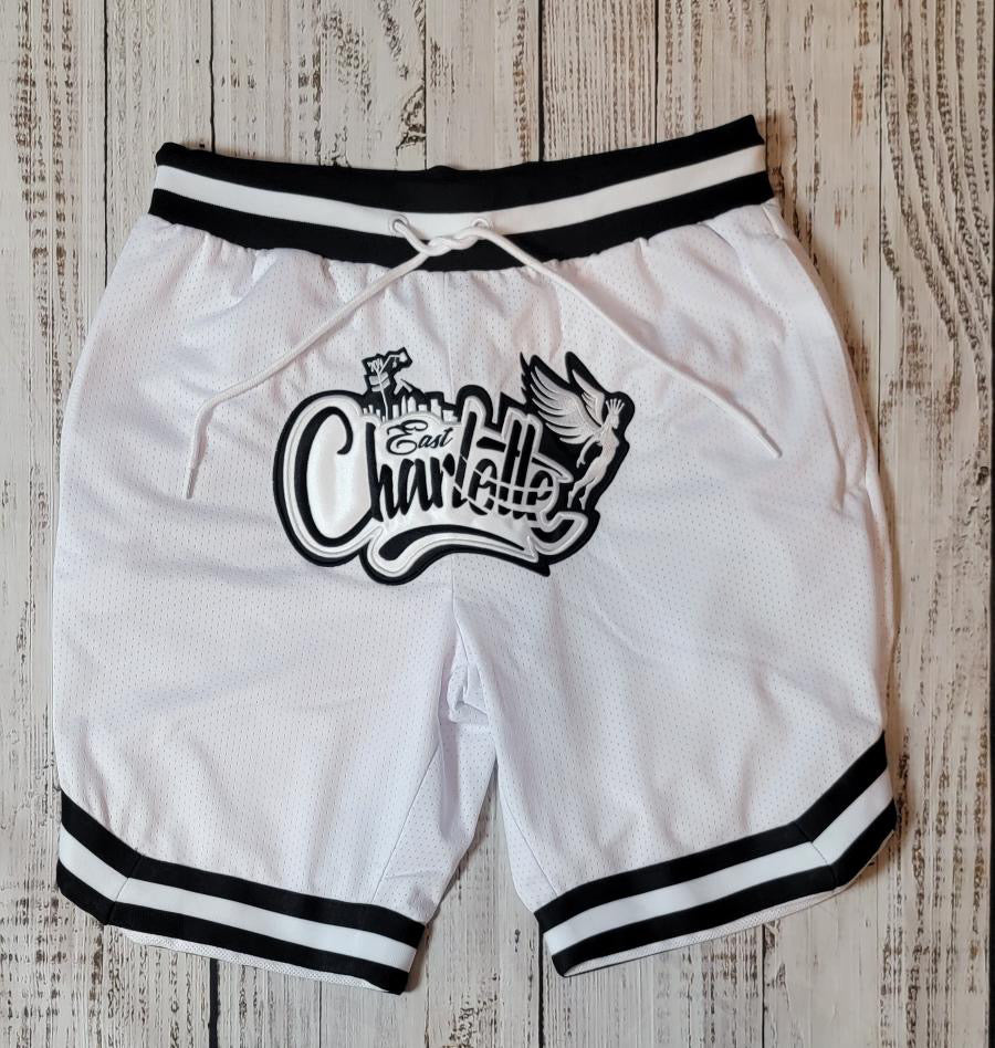 Clt Embroidered Basketball Shorts