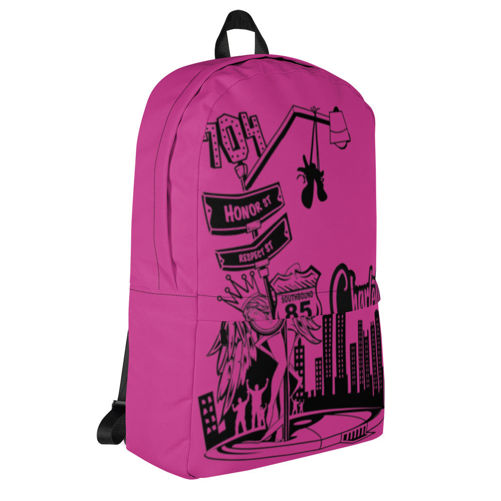 Pink Clt Backpack